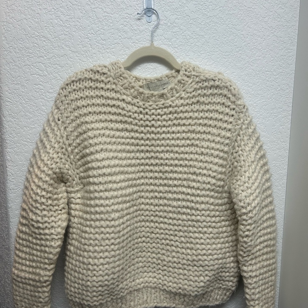 Stella McCartney Cream Knit Sweater